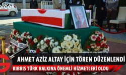 Ahmet Aziz Altay için Cumhuriyet Meclisi bahçesinde tören düzenlendi