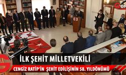 Türk Cemaat Meclisi Üyesi ilk Şehit Milletvekili Cengiz Ratip törenle anıldı