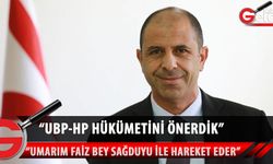 Özersay: Sayın Sucuoğlu’na ikili UBP-HP Hükümetini kurma önerisi yaptık