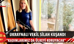 Ukraynalı kadın vekilin silahlı paylaşımı