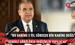  Başbakan Faiz Sucuoğlu, Bakanlar Kurulu listesini Cumhurbaşkanı Ersin Tatar’a sundu