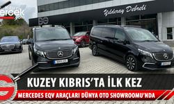 Mercedes-Benz EQV araçları Kuzey Kıbrıs'ta ilk kez Dünya Oto Showroomu'nda yerini aldı