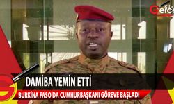 Burkina Faso'da cunta lideri Damiba cumhurbaşkanı olarak yemin etti