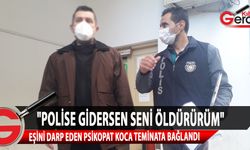 Girne'de meydana gelen ciddi darp, şiddet tehtidi suçlarından tutuklanan A.S. mahkemeye çıkarıldı