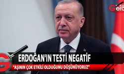 Cumhurbaşkanı Recep Tayyip Erdoğan'ın Covid-19 testi negatif