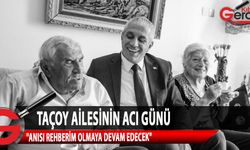 Hasan Taçoy'un babası Yusuf Taçoy hayata gözlerini yumdu