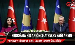 Cumhurbaşkanı Erdoğan: Bir an önce ateşkes sağlansın