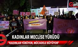 8 Mart Dünya Emekçi Kadınlar Günü dolayısıyla Cumhuriyet Meclisi’ne yüründü