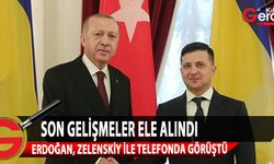 T.C. Cumhurbaşkanı Erdoğan, Ukrayna Devlet Başkanı Vladimir Zelenskiy ile telefonda görüştü