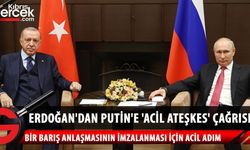 Türkiye Cumhurbaşkanı Erdoğan, Putin ile bir telefon görüşmesi gerçekleştirdi