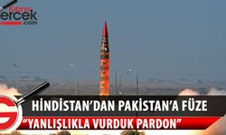 Hindistan, Pakistan'a yanlışlıkla füze fırlattıklarını duyurdu