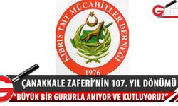 TMT Mücahitler Derneği, Çanakkale Deniz Zaferi’nin 107. yıl dönümü nedeniyle mesaj yayımladı
