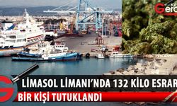Limasol Limanı’nda 132 kilo hintkeneviri olayıyla ilgili dün 61 yaşındaki bir kişinin tutuklandığı belirtildi