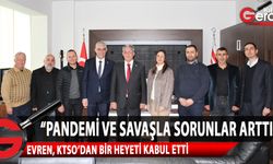 Ekonomi ve Enerji Bakanı Evren, Kıbrıs Türk Sanayi Odası’nı kabul etti