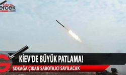 Kiev'de şiddetle bir patlama meydana geldi!