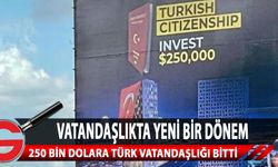 Türk vatandaşlığına başvurularda alınacak gayrimenkul değerleri yükseltildi.