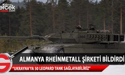 Alman Rheinmetall Şirketi'nin Ukrayna'ya 50 leopard tankı sağlayabileceği belirtildi