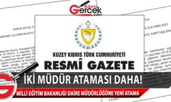 Atamalar Resmi Gazete'de yayımlandı