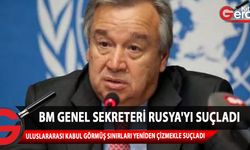 BM Genel Sekreteri, Rusya'yı Uluslararası kabul görmüş sınırları yeniden çizmekle suçladı