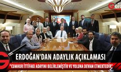 T.C Cumhurbaşkanı Recep Tayyip Erdoğan'dan adaylık açıklaması