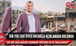 KIB-TEK Yönetim Kurulu eski üyesi Yusuf Avcıoğlu paylaşımda bulundu
