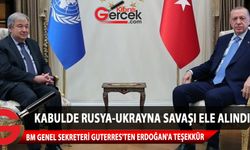 Erdoğan'ın Guterres'i Cumhurbaşkanlığı Külliyesi'ndeki kabulü yaklaşık 1,5 saat sürdü