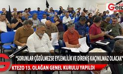 Kıbrıs Türk Esnaf ve Zanaatkarlar Odası’nın (KTEZO) 13.Olağan Genel Kurulu yapıldı