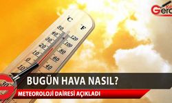 Meteoroloji Dairesi, Kıbrıs'ın ılık ve nispeten nemli hava kütlesinin etkisi altında kalacağını belirtti