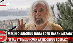 Hasan Mezarcı sosyal medyadan paylaştı: "İptal ettim oruçta su serbest"