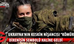 O, Ukrayna ordusunun keskin nişancısı