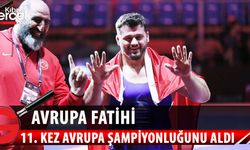 Türkiye Milli güreşçisi Rıza Kayaalp, 11'inci kez Avrupa şampiyonu oldu