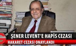 Gazeteci Şener Levent, kendisine 1 yıllık hapis cezası verildiğini açıkladı