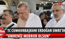 TC Cumhurbaşkanı Erdoğan resmi ziyaret için gitti, Umre yaptı