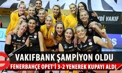 VakıfBank Kadın Voleybol takımı şampiyon oldu
