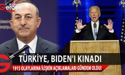 Türkiye, ABD Başkanı Joe Biden'ın 1915 olayları ile ilgili açıklamalarını kınadı
