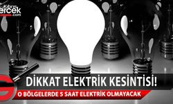 Yarın, Beyköy, Cihangir, Gökhan ve Düzova bölgesinde elektrik kesintisi yapılacak