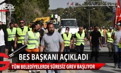 Belediye Emekçileri Sendikası Başkanı Mustafa Yalınkaya, yarın tüm belediyelerde süresiz greve gidileceğini açıkladı
