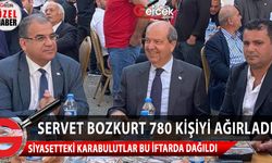İş insanı Servet Bozkurt tarafından 780 kişilik iftar yemeği düzenlendi