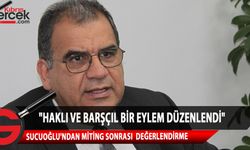 Başbakan Faiz Sucuoğlu, dün gerçekleştirilen miting sonrası değerlendirmede bulundu