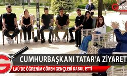 Cumhurbaşkanı Tatar, gençlerin sorularını yanıtladı