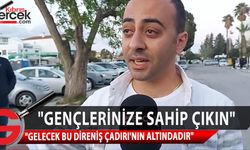 Kıbrıs Türk Eczacılar Birliği Başkanı Umut Öksüz, Direniş Kürsüsü etkinliğine katıldı
