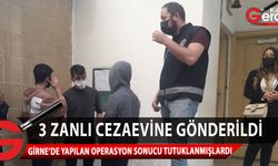 Girne’de uyuşturucu operasyonunda yakalanan üç zanlı mahkeme huzurunda