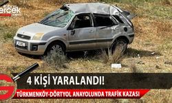 Türkmenköy-Dörtyol anayolunda trafik kazası meydana geldi