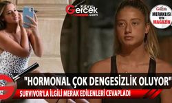 Eski yarışmacı Aleyna Kalaycıoğlu, Survivor'da mastürbasyon, tuvalet ve cinsellik konusundaki sorulara yanıt verdi
