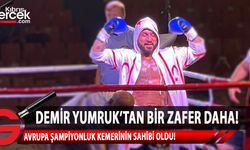 KKTC Milli Boksörü Metin Turunç, elde ettiği galibiyet sonrasında Avrupa Şampiyonluk kemerinin sahibi oldu
