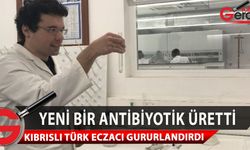 Kıbrıslı Türk genç eczacı Mustafa Pehlivan, “Flavosilin” adını verdiği yeni bir tür antibiyotik üretti