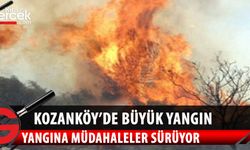 Kozanköy'de büyük yangın!
