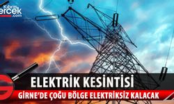 Girne’de bazı bölgelerde 2 saatlik elektrik kesintisi olacak