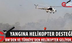 Birleşmiş Milletler, Geçitköy yangını için helikopter gönderiyor.