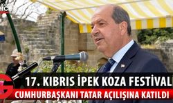  Cumhurbaşkanı Ersin Tatar, 17. Kıbrıs İpek Koza Festivali’nin açılışına katıldı